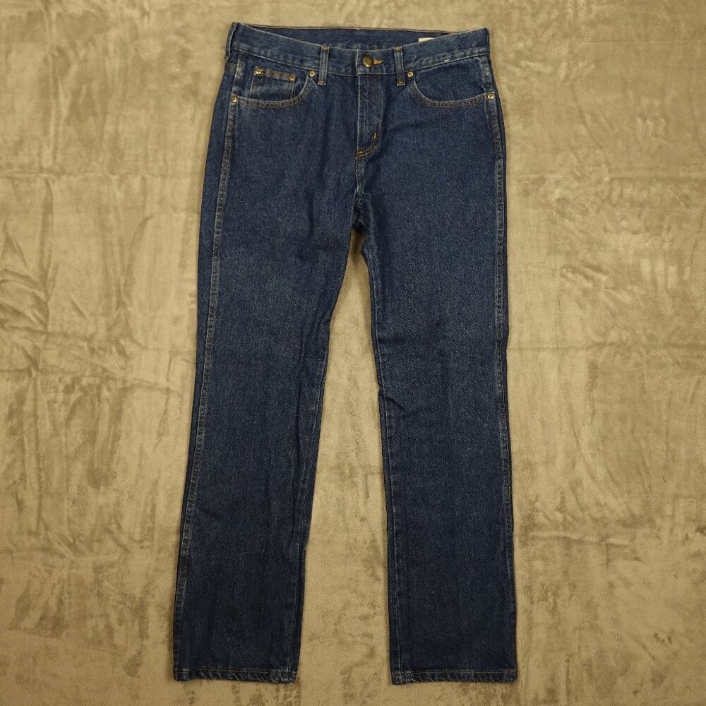 Wrangler jeans Thurman‎ classic five pocket straight men's 36x33 W pockets